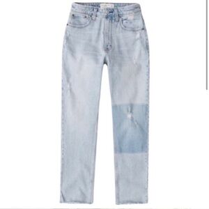 Abercrombie and Fitch Mom High Rise Curve Love Jean